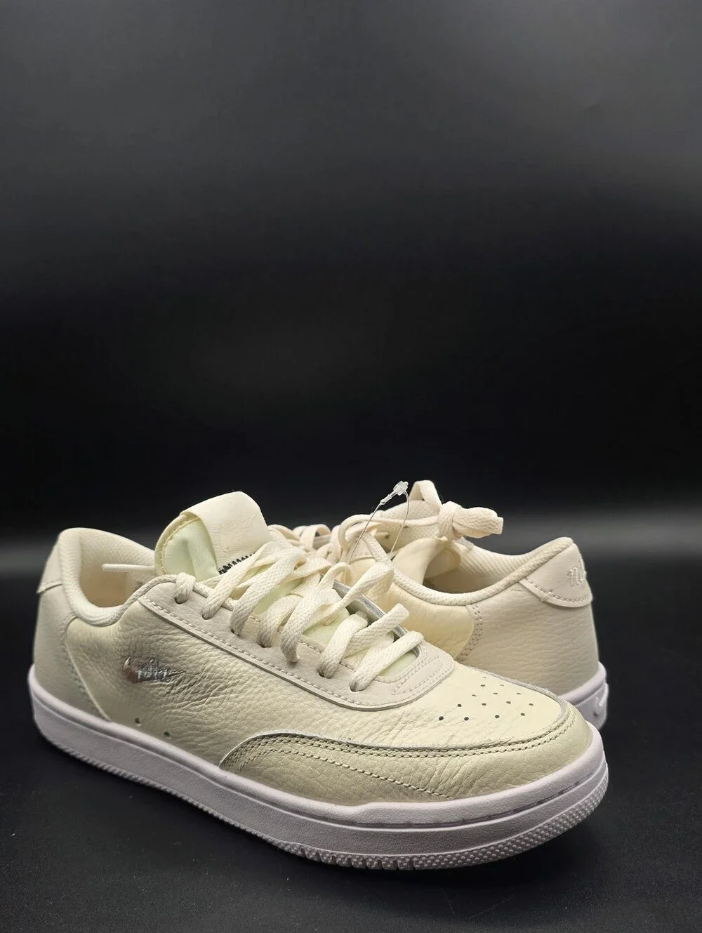 Nike Wmns CourtVintage PRM BeigeWhite WomenCasual Lifestyle Shoes